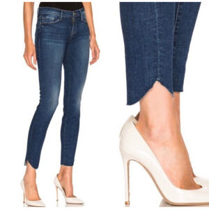 FRAME Denim Le Skinny De Jeanne Tulip Hem Ankle Jeans size 28 York